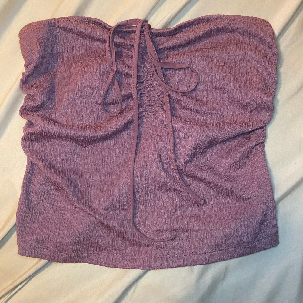 A New Day purple tube top size small
